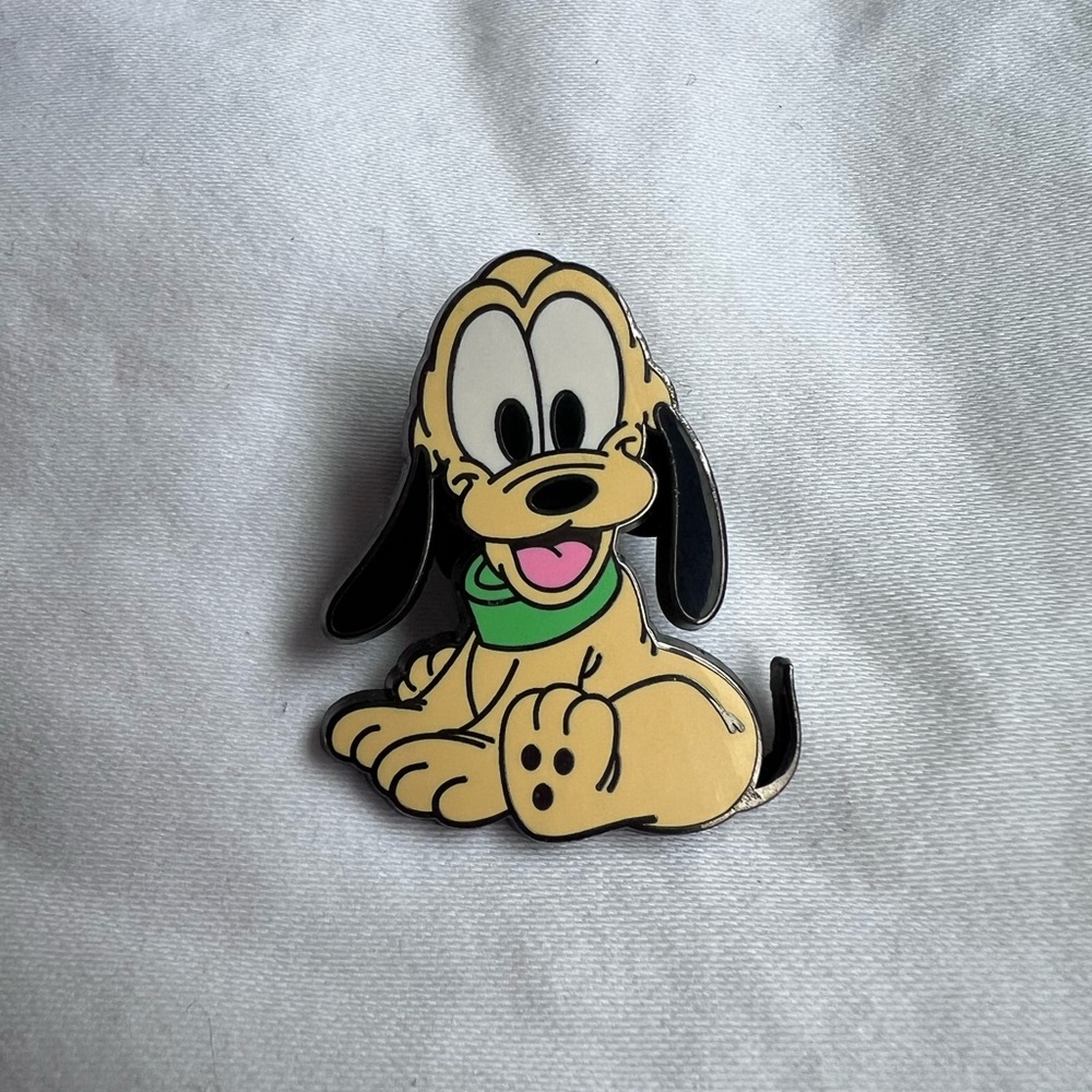 Pluto Puppy Enamel Pin